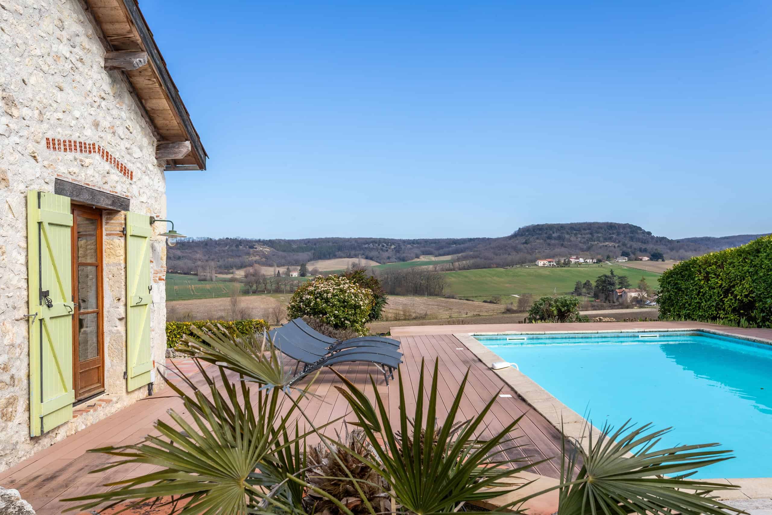 Maison de campagne avec piscine