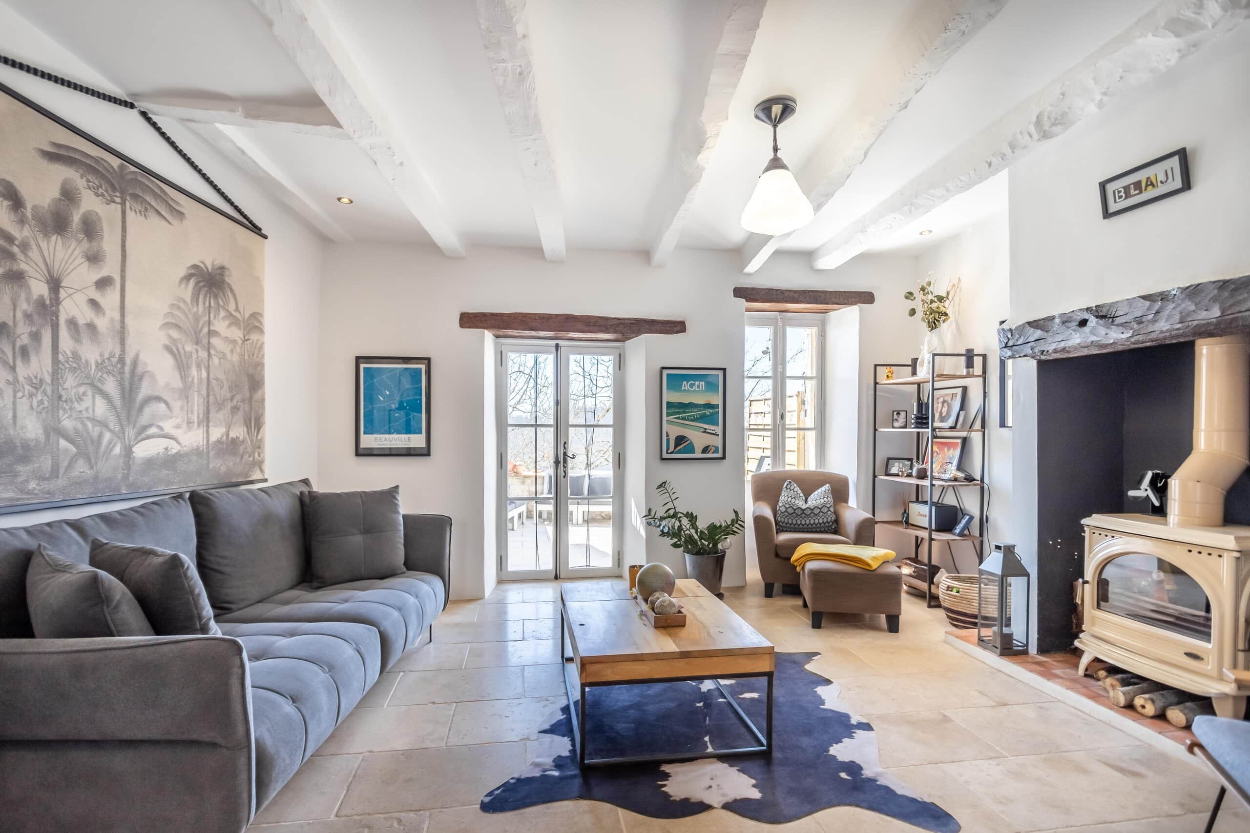 Maison de village avec dépendance et jardin