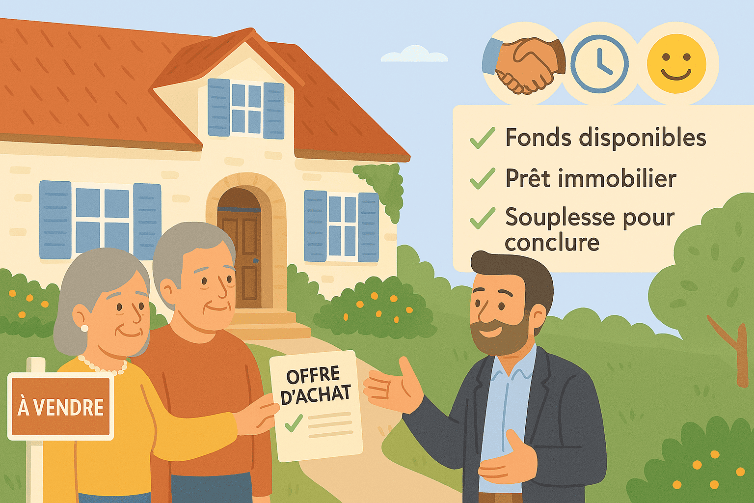 Qu'est-ce que les vendeurs acceptent ?