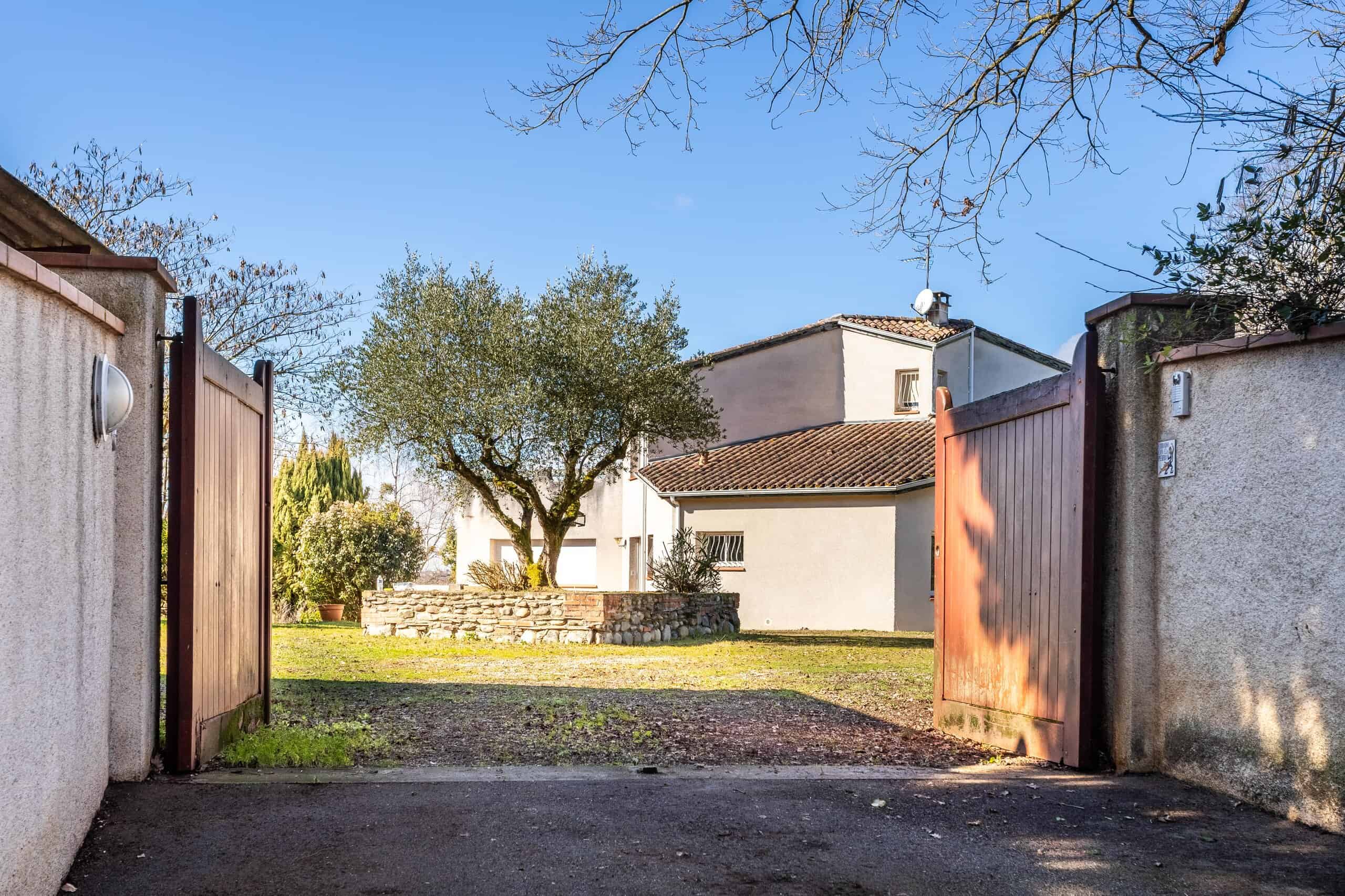 Maison d'architecte avec vue